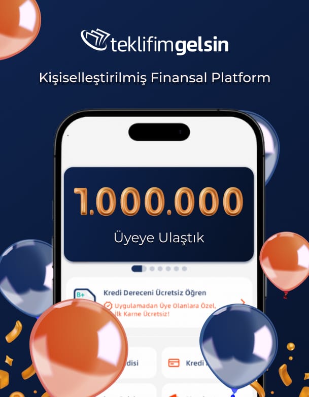 1 milyon üyeye ulaştık